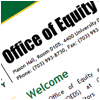 Screen capture of the Office of Equity and Diversity Services Web site